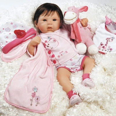 Michelle Fagan Paradise Galleries Realistic Reborn Baby Doll Gift Set