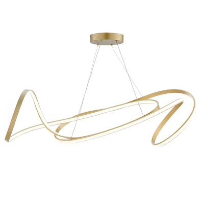 Finesse Decor Moscow Led Chandelier // Gold