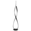 FINESSE DECOR MATTE BLACK VIENNA LED 55" TALL FLOOR LAMP // DIMMABLE