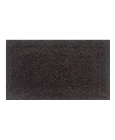 Home Weavers Classy Bath Rug, 24" X 40" In Gray