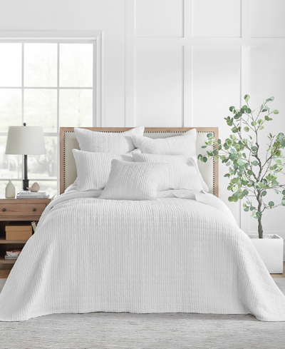 Levtex Mills Waffle Classic 3-pc. Bedspread Set, Queen In White