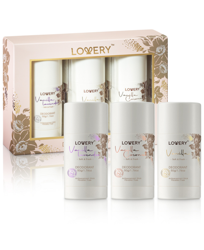 Lovery 3-pc. Deodorant Gift Set In No Color