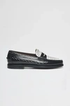 Sebago Dan Studs Loafer In Black/white, Women's At Urban Outfitters