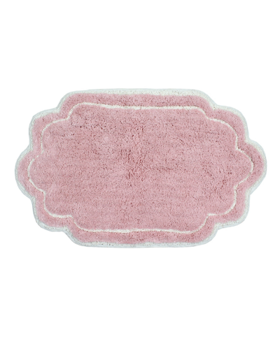 Home Weavers Allure Bathroom Rug, 21" X 34" In Pink