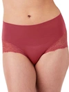 Spanx Undie-tectable® Lace Hi-hipster Panties In Wild Rose