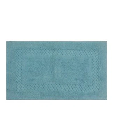Home Weavers Classy Bathmat Rug In Aqua