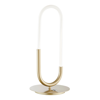 FINESSE DECOR LED SINGLE CLIP TABLE LAMP // SANDY GOLD