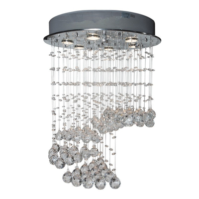 Finesse Decor Grand Crystal Waterfall Lamp
