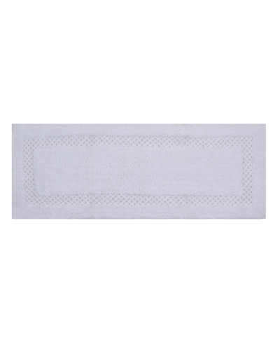 Home Weavers Classy Bath Rug, 21" X 54" In White