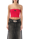 Diesel M-clarksvillex Knit Top In Fucsia