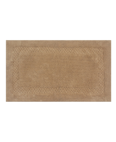 Home Weavers Classy Bath Rug, 24" X 40" In Linen