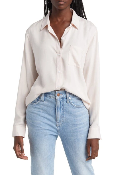 Rails Hunter Button-front Shirt In Rosewater