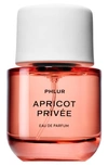 Phlur Apricot Privée Eau De Parfum Travel Spray 0.32 oz / 9.5 ml