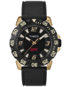 TIMEX UFC MEN'S CHAMP DIGITAL BLACK SILICONE WATCH, 42MM