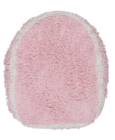 Home Weavers Allure Bathroom Lid Cover, 18" X 18" In Pink