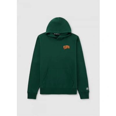 Billionaire Boys Club Small Arch Logo Popover Hood In Forest Green