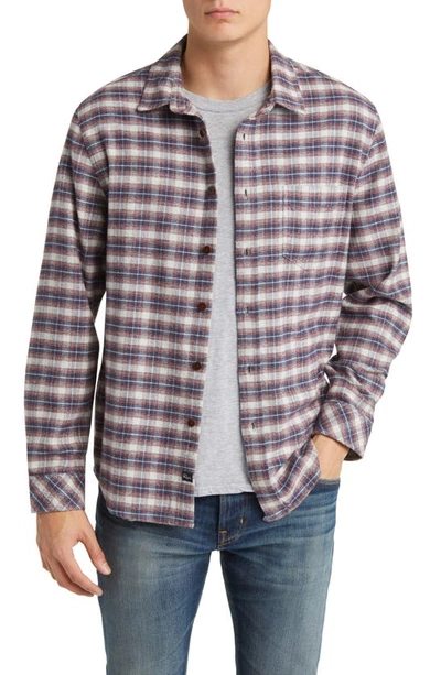 Rails Forrest Flannel Relaxed Fit Shirt In Dusk Berry