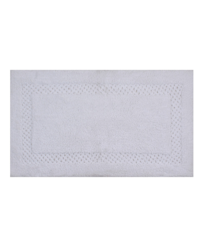 Home Weavers Classy Bath Rug, 24" X 40" In White