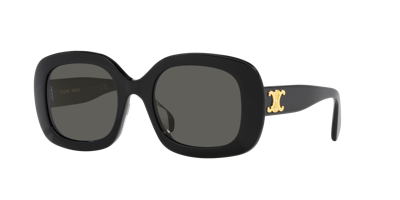 Celine Cl40262u Acetate Sunglasses In Black