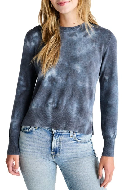 Splendid Madelyn Crewneck Sweater In Navy