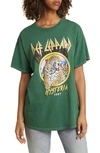 VINYL ICONS DEF LEPPARD HYSTERIA COTTON GRAPHIC T-SHIRT