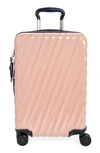 Tumi 22-inch 19 Degrees International Expandable Spinner Carry-on In Blush Navy