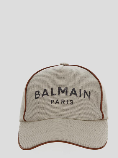 Balmain Hats In Naturelmarron