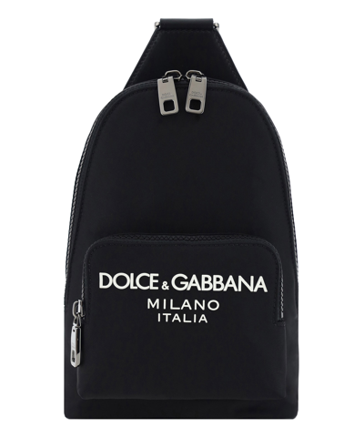 Dolce & Gabbana Backpack In Black