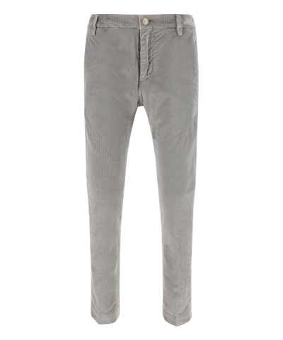 Hand Picked Trousers In Grey