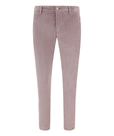 Hand Picked Trousers In Pink