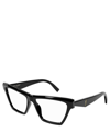 Saint Laurent Sl 737 Mica Thin Linea Sl Logo 001 Black Black Sunglasses In Crl