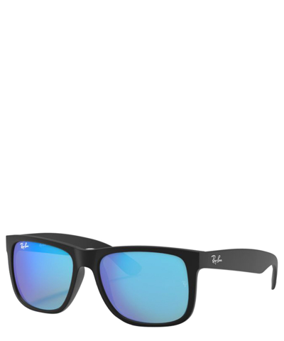 Ray Ban 4165 Mirror Wayfarer Sunglasses In Blue