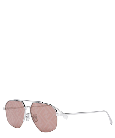 Fendi Eyewear Pilot Frame Sunglasses In Crl