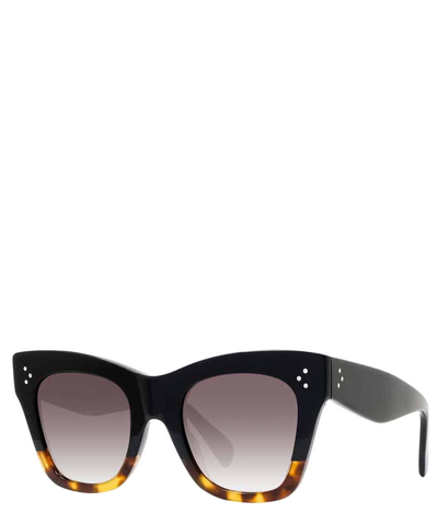 Celine 50mm Gradient Small Cat Eye Sunglasses In Brown