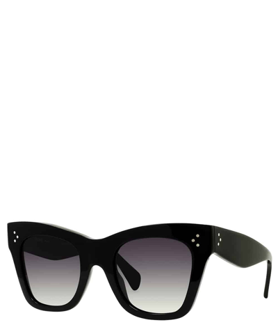 Celine Cl4004in Wayfarer Polarized Sunglasses In Grey
