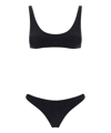 Oseree Bikini Set With Luminous In Black