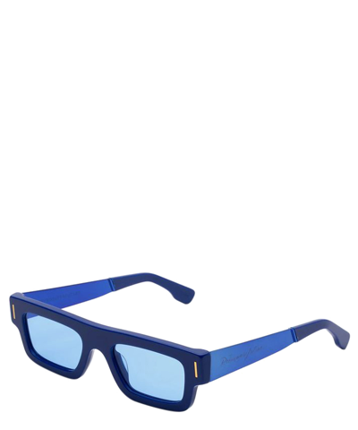 Retrosuperfuture Sunglasses Colpo Francis Blue In Crl