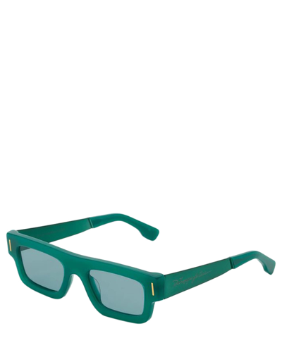 Retrosuperfuture Green Colpo Francis Sunglasses In Crl