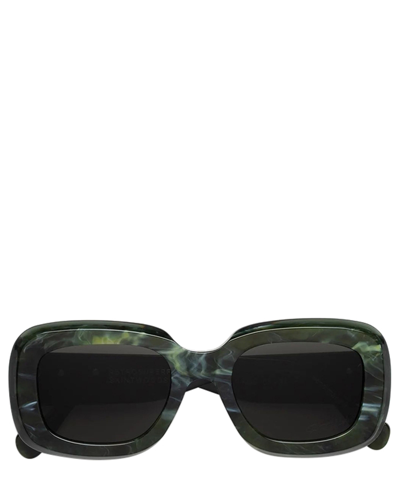 Retrosuperfuture Sunglasses Kqc Virgo Green Saintwood In Crl