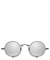 Matsuda Tinted-lenses Round-frame Sunglasses In Black