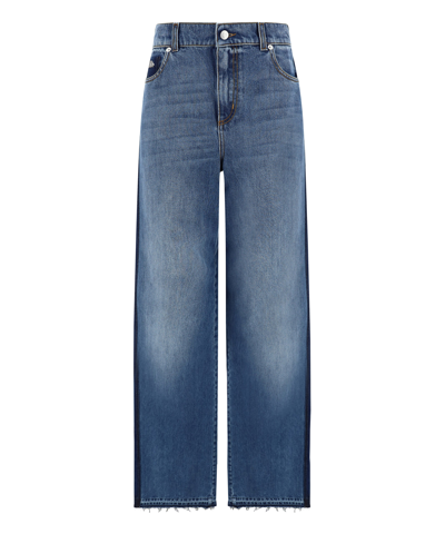 Alexander Mcqueen Jeans Blue