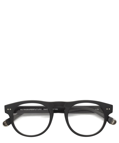 Retrosuperfuture Eyeglasses Numero 73 Nero Opaco In Crl