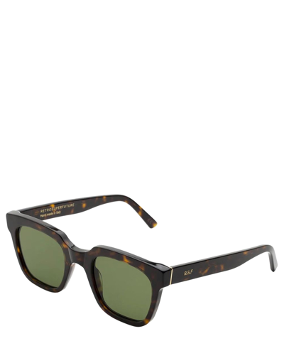 Retrosuperfuture Giusto - 3627 Green Sunglasses In Crl