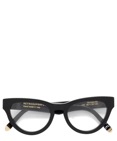 Retrosuperfuture Eyeglasses Numero 64 Nero In Crl