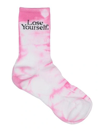 Rabanne Woman Socks & Hosiery Pink Size 6 Cotton, Polyamide, Elastane