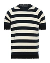Mauro Grifoni Man Sweater Navy Blue Size 36 Cotton In Navy Blue