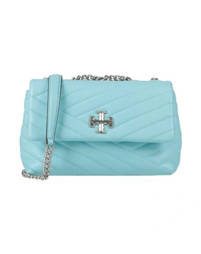 Tory Burch Shoulder Bag  Woman Color Green In Blue