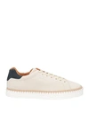Hogan Man Sneakers Beige Size 11 Soft Leather