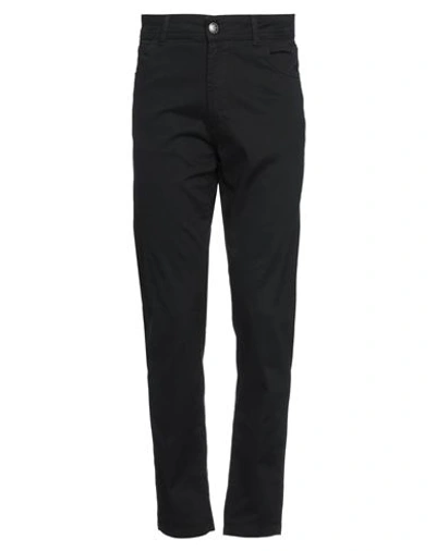 Liu •jo Man Man Pants Black Size 32 Cotton, Elastane In Black