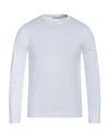 Cruciani Man T-shirt White Size 50 Cotton, Elastane